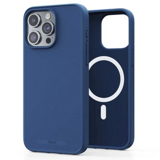 Чехол Njord Slim MagSafe Case Blue for iPhone 15 Pro Max (NA54GR10) - фото 7
