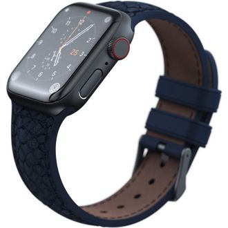 Ремешок Njord Salmon Leather Strap Petrol for Apple Watch 41mm/40mm (SL14111) - фото 4 Ремешок Njord Salmon Leather Strap Petrol for Apple Watch 41mm/40mm (SL14111) - фото 4