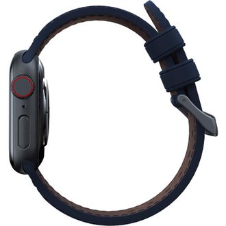 Ремешок Njord Salmon Leather Strap Petrol for Apple Watch 41mm/40mm (SL14111) - фото 3 Ремешок Njord Salmon Leather Strap Petrol for Apple Watch 41mm/40mm (SL14111) - фото 3