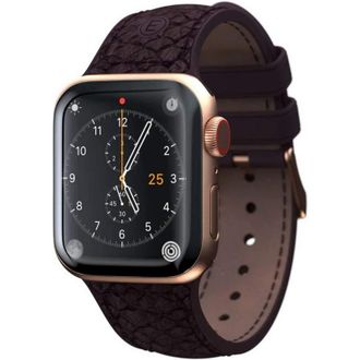 Ремешок Njord Salmon Leather Strap Rust for Apple Watch 41mm/40mm (SL14113) - фото 6
