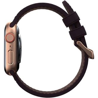 Ремешок Njord Salmon Leather Strap Rust for Apple Watch 41mm/40mm (SL14113) - фото 5
