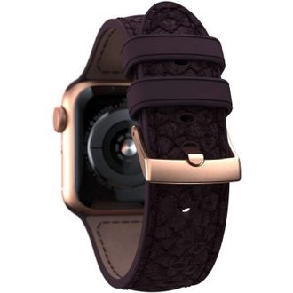 Ремешок Njord Salmon Leather Strap Rust for Apple Watch 41mm/40mm (SL14113) - фото 4