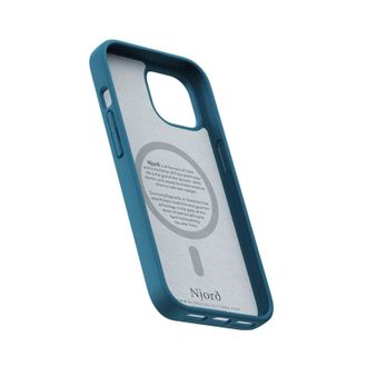 Чохол Njord Fabric MagSafe Case Deep Sea for iPhone 15 Pro Max (NA54FA01) - фото 4