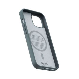 Чохол Njord Fabric MagSafe Case Dark Grey for iPhone 15 Pro Max (NA54FA09) - фото 4 Чохол Njord Fabric MagSafe Case Dark Grey for iPhone 15 Pro Max (NA54FA09) - фото 4