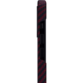 Чохол Pitaka MagEZ Case Twill Black/Red for iPhone 12 (KI1203M) - фото 5 Чохол Pitaka MagEZ Case Twill Black/Red for iPhone 12 (KI1203M) - фото 5