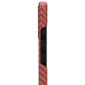 Чехол Pitaka MagEZ Case Herringbone Red/Orange for iPhone 12 mini (KI1207) - фото 4