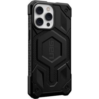 Чохол UAG для Apple iPhone 14 Pro Max Monarch Pro Magsafe, Kevlar Black (114031113940) - фото 3
