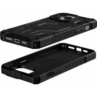 Чохол UAG для Apple iPhone 14 Pro Max Monarch Pro Magsafe, Kevlar Black (114031113940) - фото 9