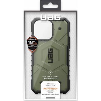 Чохол UAG для Apple iPhone 14 Pro Max Pathfinder Magsafe, Olive (114055117272) - фото 10