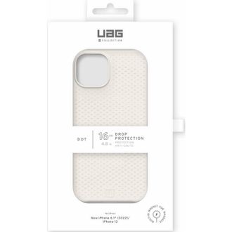 Чохол UAG [U] для Apple iPhone 14 Dot Magsafe, Marshmallow (114080313535) - фото 10