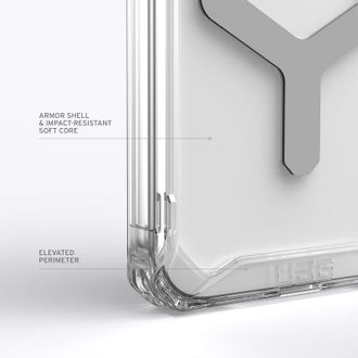 Чехол UAG для Apple Iphone 14 Pro Plyo Magsafe, Ice/Silver (114286114333) - фото 5