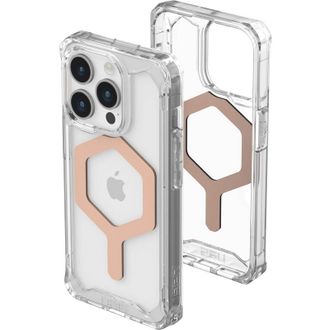 Чехол UAG для Apple Iphone 15 Pro Plyo Magsafe, Ice/Rose Gold (114286114348) - фото 2 Чехол UAG для Apple Iphone 15 Pro Plyo Magsafe, Ice/Rose Gold (114286114348) - фото 2