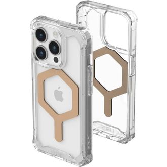 Чохол UAG для Apple Iphone 15 Pro Plyo Magsafe, Ice/Gold (114286114381) - фото 2 Чохол UAG для Apple Iphone 15 Pro Plyo Magsafe, Ice/Gold (114286114381) - фото 2