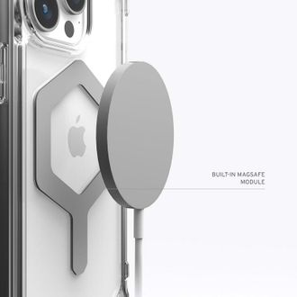 Чехол UAG для Apple Iphone 14 Pro Max Plyo Magsafe, Ice/Silver (114305114333) - фото 6 Чехол UAG для Apple Iphone 14 Pro Max Plyo Magsafe, Ice/Silver (114305114333) - фото 6