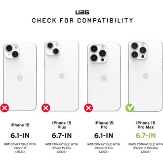 Чехол UAG для Apple Iphone 14 Pro Max Plyo Magsafe, Ice/Silver (114305114333) - фото 9 Чехол UAG для Apple Iphone 14 Pro Max Plyo Magsafe, Ice/Silver (114305114333) - фото 9