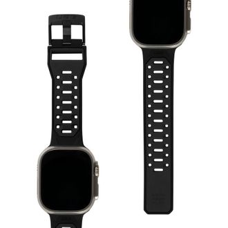 Ремінець UAG для Apple Watch Ultra 49/45/44/42mm Civilian Silicone, Graphite/Black (194002114032) - фото 3 Ремінець UAG для Apple Watch Ultra 49/45/44/42mm Civilian Silicone, Graphite/Black (194002114032) - фото 3
