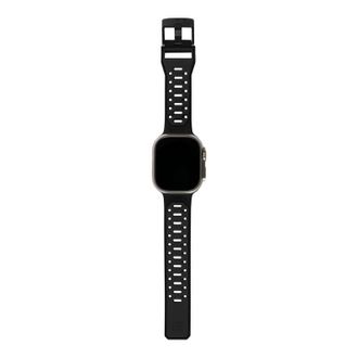 Ремінець UAG для Apple Watch Ultra 49/45/44/42mm Civilian Silicone, Graphite/Black (194002114032) - фото 5 Ремінець UAG для Apple Watch Ultra 49/45/44/42mm Civilian Silicone, Graphite/Black (194002114032) - фото 5
