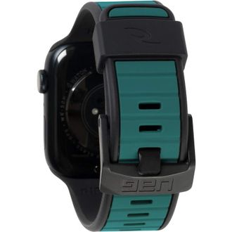 Ремешок UAG для Apple Watch 45/44/42 Torquay, Black-Turquoise (194112R1405D) - фото 6