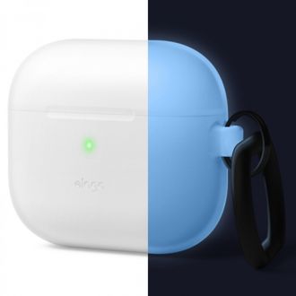 Чохол Elago Hang Silicone Case Nightglow Blue for Airpods 3rd Gen (EAP3HG-HANG-LUBL) - фото 2