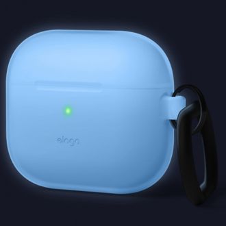 Чохол Elago Hang Silicone Case Nightglow Blue for Airpods 3rd Gen (EAP3HG-HANG-LUBL) - фото 3