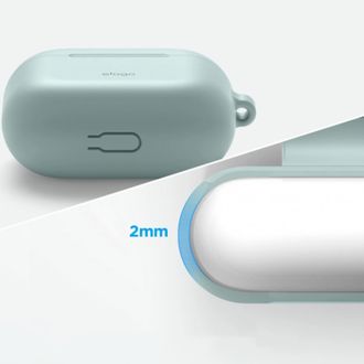 Чохол Elago Hang Silicone Case Mint for Airpods 3rd Gen (EAP3HG-HANG-MT) - фото 3