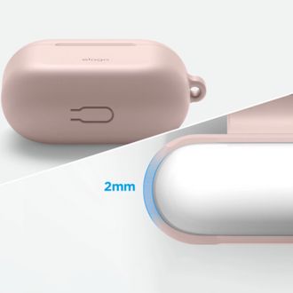 Чехол Elago Hang Silicone Case Sand Pink for Airpods 3rd Gen (EAP3HG-HANG-SPK) - фото 4 Чехол Elago Hang Silicone Case Sand Pink for Airpods 3rd Gen (EAP3HG-HANG-SPK) - фото 4