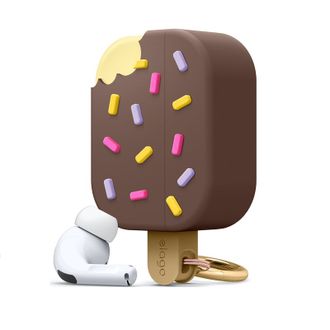 Чехол Elago Ice Cream Case Dark Brown for Airpods Pro 2nd Gen (EAPP2-ICE-DBR) - фото 1 Чехол Elago Ice Cream Case Dark Brown for Airpods Pro 2nd Gen (EAPP2-ICE-DBR) - фото 1