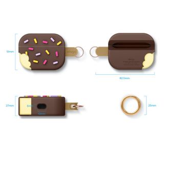 Чехол Elago Ice Cream Case Dark Brown for Airpods Pro 2nd Gen (EAPP2-ICE-DBR) - фото 3 Чехол Elago Ice Cream Case Dark Brown for Airpods Pro 2nd Gen (EAPP2-ICE-DBR) - фото 3