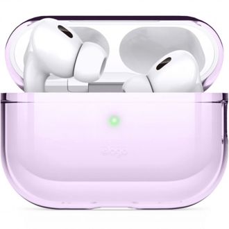 Чохол Elago Clear Case with Nylon Lanyard Lavender for Airpods Pro 2nd Gen (EAPP2CL-BA+ROSTR-LV) - фото 2 Чохол Elago Clear Case with Nylon Lanyard Lavender for Airpods Pro 2nd Gen (EAPP2CL-BA+ROSTR-LV) - фото 2