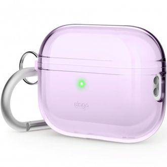 Чохол Elago Clear Hang Case Lavender for Airpods Pro 2nd Gen (EAPP2CL-HANG-LV) - фото 1