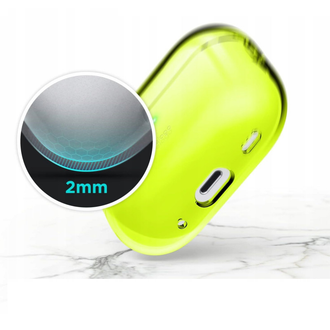 Чохол Elago Clear Hang Case Neon Yellow for Airpods Pro 2nd Gen (EAPP2CL-HANG-NYE) - фото 2 Чохол Elago Clear Hang Case Neon Yellow for Airpods Pro 2nd Gen (EAPP2CL-HANG-NYE) - фото 2