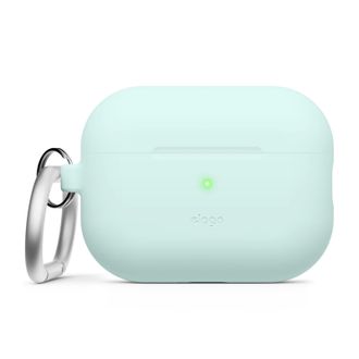 Чохол Elago Silicone Hang Case Mint for Airpods Pro 2nd Gen (EAPP2CSC-ORHA-MT) - фото 1 Чохол Elago Silicone Hang Case Mint for Airpods Pro 2nd Gen (EAPP2CSC-ORHA-MT) - фото 1