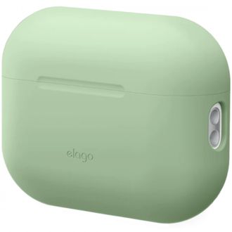 Чохол Elago Silicone Basic Case with Nylon Lanyard Pastel Green for Airpods Pro 2nd Gen (EAPP2SC-BA+ROSTR-PGR) - фото 2 Чохол Elago Silicone Basic Case with Nylon Lanyard Pastel Green for Airpods Pro 2nd Gen (EAPP2SC-BA+ROSTR-PGR) - фото 2