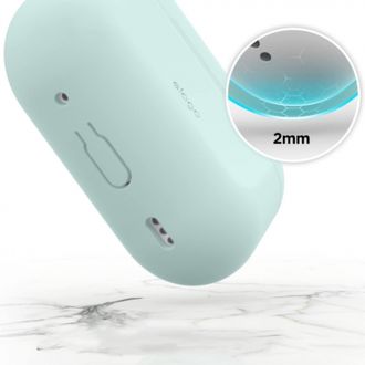 Чохол Elago Silicone Hang Case Mint for Airpods Pro 2nd Gen (EAPP2SC-HANG-MT) - фото 3 Чохол Elago Silicone Hang Case Mint for Airpods Pro 2nd Gen (EAPP2SC-HANG-MT) - фото 3