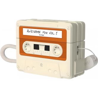 Чехол Elago Cassette Tape Case Classic White for Airpods Pro 2nd Gen (EAPP2TAPE-CWHRD+STR-IV) - фото 1 Чехол Elago Cassette Tape Case Classic White for Airpods Pro 2nd Gen (EAPP2TAPE-CWHRD+STR-IV) - фото 1