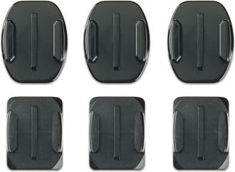 Вигнуті та прямі клейкі кріплення GoPro Flat and Curved Adhesive Mounts (AACFT-001) - фото 1 Вигнуті та прямі клейкі кріплення GoPro Flat and Curved Adhesive Mounts (AACFT-001) - фото 1