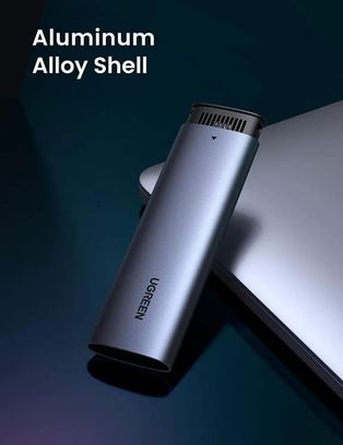 Зовнішня кишеня для накопичувача UGREEN USB-C to M.2 NGFF 5G Enclosure A TO C Cable 50cm (UGR-10903) - фото 2 Зовнішня кишеня для накопичувача UGREEN USB-C to M.2 NGFF 5G Enclosure A TO C Cable 50cm (UGR-10903) - фото 2