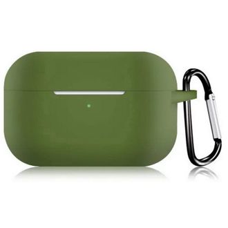 Чохол AirPods Pro2 Case (з карабіном), Dark Green - фото 1