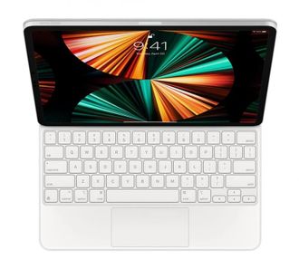 Чехол-клавиатура для планшета Apple Magic Keyboard for iPad Pro 12.9-inch (5th generation) - White (MJQL3) - фото 3 Чехол-клавиатура для планшета Apple Magic Keyboard for iPad Pro 12.9-inch (5th generation) - White (MJQL3) - фото 3