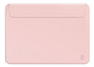 Папка конверт Wiwu Skin Pro 2 Leather для MacBook Air 13,3" Pink - фото 1