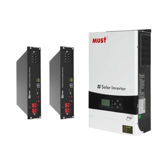 Комплект сохранения энергии Инвертор MUST PV19-6048 EXP (MPPT) CAN-шина з ВМS + 2 шт Аккумуляторная батарея для ИБП Dyness B4850 48 В, 50 Ач 2.4 кВт/ч - фото 1 Комплект сохранения энергии Инвертор MUST PV19-6048 EXP (MPPT) CAN-шина з ВМS + 2 шт Аккумуляторная батарея для ИБП Dyness B4850 48 В, 50 Ач 2.4 кВт/ч - фото 1