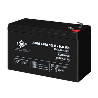 Акумулятор LogicPower LPM 12 - 9,0 AH (3866) - фото 2 Акумулятор LogicPower LPM 12 - 9,0 AH (3866) - фото 2