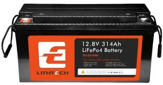 Акумулятор Lithtech TE12314BH + Bluetooth LiFePO4 12,8V 314Ah, 3,14kWh, BMS200A@4S, 6000 cycles - фото 2 Акумулятор Lithtech TE12314BH + Bluetooth LiFePO4 12,8V 314Ah, 3,14kWh, BMS200A@4S, 6000 cycles - фото 2