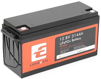 Акумулятор Lithtech TE12314BH + Bluetooth LiFePO4 12,8V 314Ah, 3,14kWh, BMS200A@4S, 6000 cycles - фото 1 Акумулятор Lithtech TE12314BH + Bluetooth LiFePO4 12,8V 314Ah, 3,14kWh, BMS200A@4S, 6000 cycles - фото 1