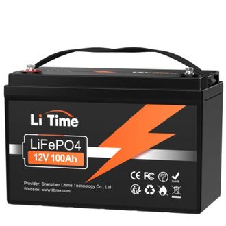 Аккумулятор LiFePO4 LiTime LT12V100 Europe - фото 1 Аккумулятор LiFePO4 LiTime LT12V100 Europe - фото 1