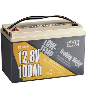 Акумуляторна батарея 12.8В 100А*год LiFePO4 Low-temp Power Queen P12V100-100-LTP-4-A100 - фото 3