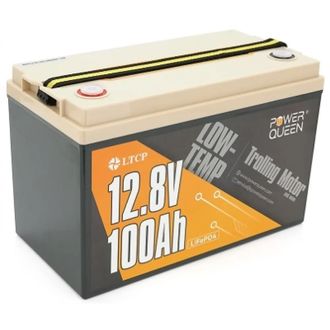 Акумуляторна батарея з Bluetooth 12.8В 100А*год LiFePO4 Low-temp Power Queen P12V100-100-LTP-BT-4-A100 - фото 3