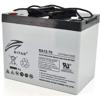 Батарея до ДБЖ RITAR RA12-70, AGM, 12V 70.0Ah - фото 1 Батарея до ДБЖ RITAR RA12-70, AGM, 12V 70.0Ah - фото 1