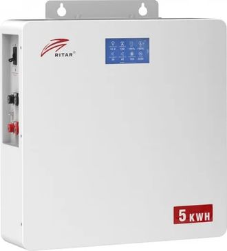 Батарея Ritar GE-W5KWH-51.2V (LV/5.12kWh/LifePO4) - фото 1 Батарея Ritar GE-W5KWH-51.2V (LV/5.12kWh/LifePO4) - фото 1