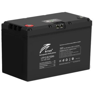 Акумуляторна батарея Ritar LFP12.8V100AH G3 з системою підігріву та bluetooth - фото 1 Акумуляторна батарея Ritar LFP12.8V100AH G3 з системою підігріву та bluetooth - фото 1